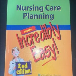 Nursing Care Planning Book - Orange and Green